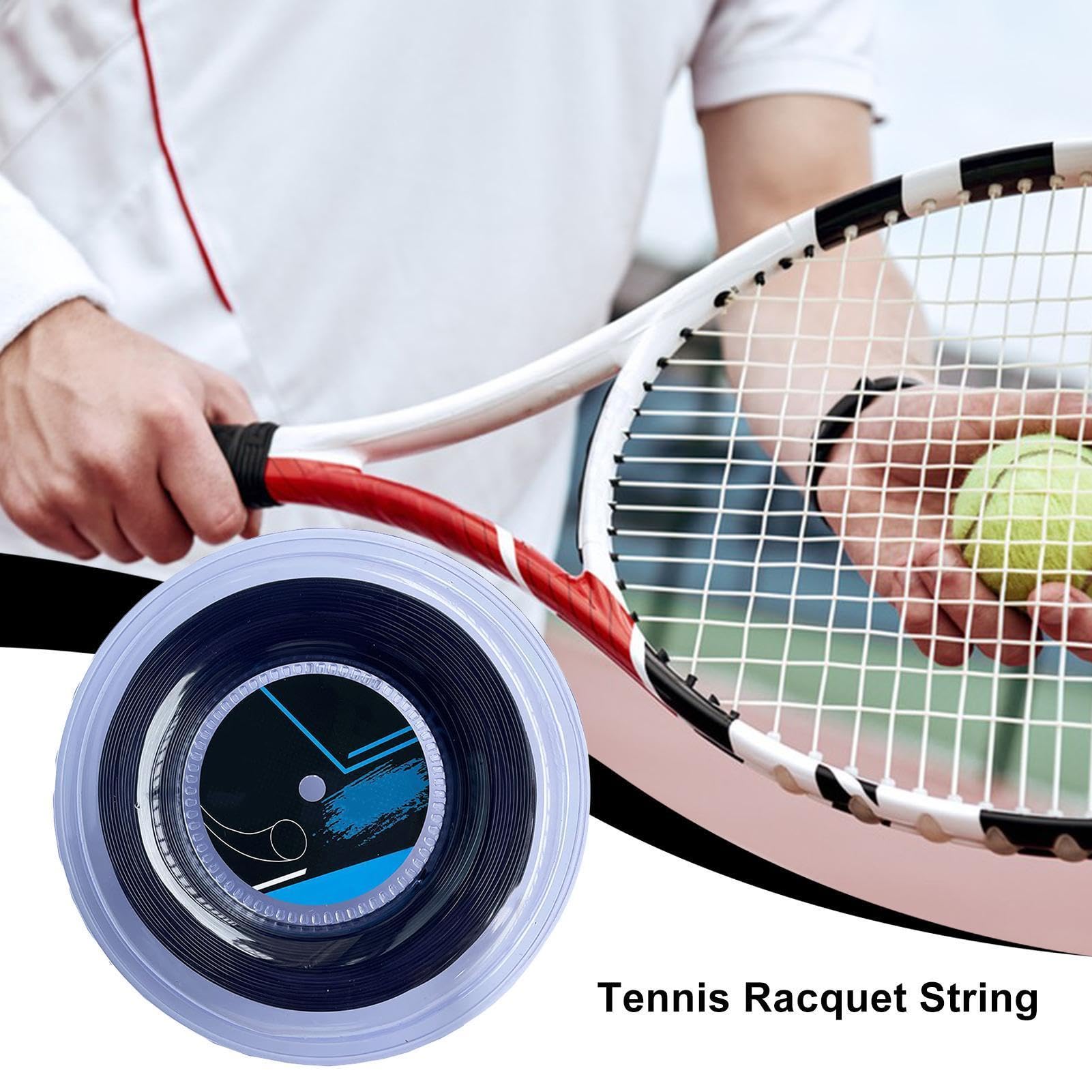 Tennisschläger-Saite, stoßdämpfende Schnüre für Ballspiele | Hochelastische Tennissaite für Praxis und Training, zur Vermeidung von Stößen und Vibrationen, 200 m