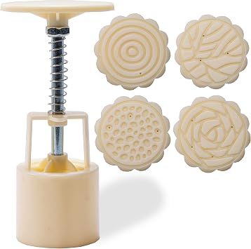 Moon Cake Making Set - 16 Patterns Total