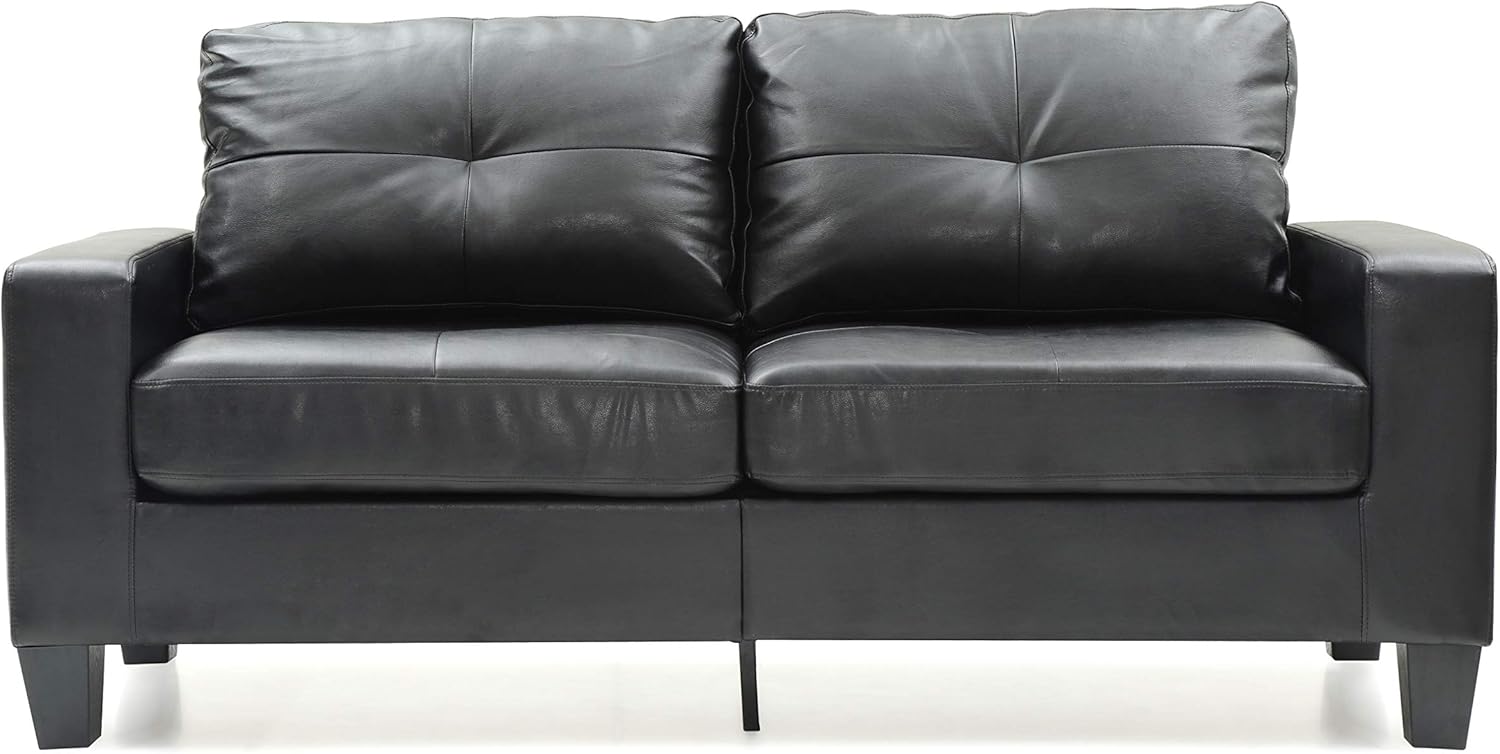 Glory Furniture Newbury Sofas, Black Home & Kitchen