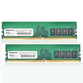 DDR4 PC4-25600 8GB 2枚組 キングストン KVR32N22S8/8 [DDR4 PC4-25600 8GB] 価格比較