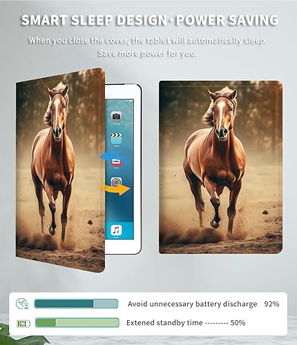 Vista 121 de Funda para Kindle de 6 pulgadas (11.ª generación, versión 2024/2022) delgada de piel sintética, ajustable, multiángulo, Smart Shell con función