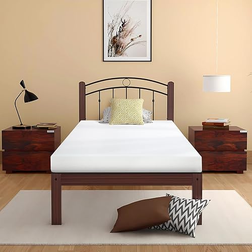 BSTOPHKL FLL - Colchón de espuma viscoelástica de 6 pulgadas, colchón de espuma en una caja, colchón de espuma para un sueño fresco, alivio de