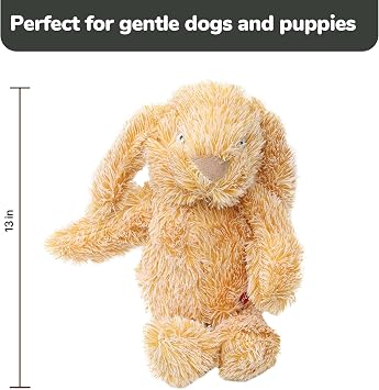 SPOT Cuddle Bunnies Dog Toy - Soft, Plush Fabric Dog Toy with Squeaker, Perfect for Cuddling, Great for Dogs and Puppies of All Ages, Medium to Large Breeds - 13