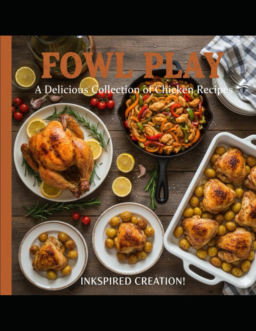 A Delicious Collection of 25 Chicken Recipes: Fowl Play ("25 Varieties" Culinary Collection)
