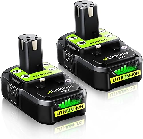 Miniatura 1 de Batería de repuesto para Ryobi de 18 V 18 V 4.0 Ah de iones de litio compatible con herramientas eléctricas inalámbricas Ryobi P102 P103 P105 P107