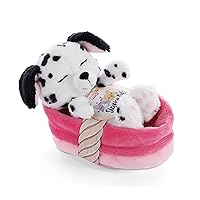NICI Cane con Cuccia 12 cm – Sleeping Pets Cucciolo di Dalmata per Bambine