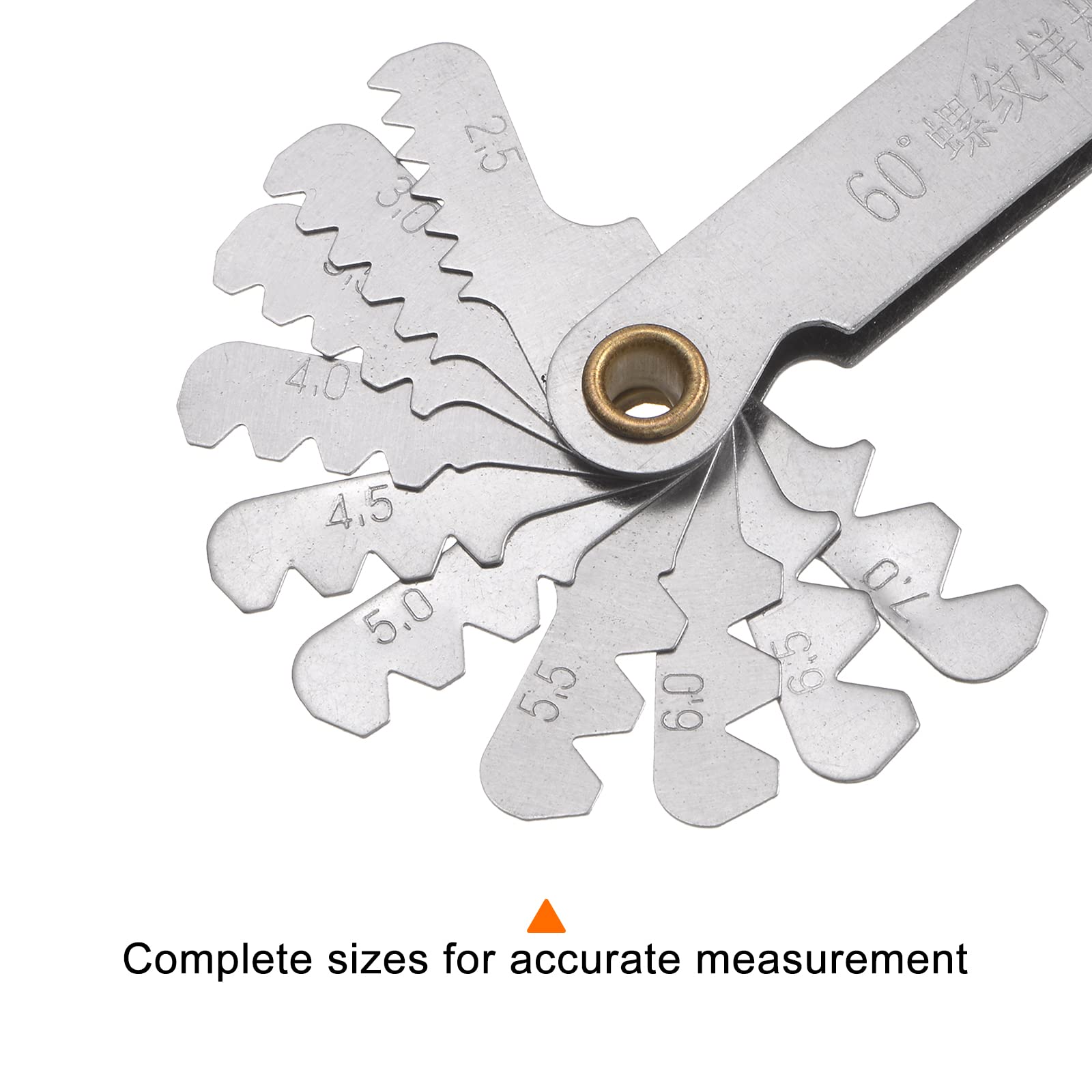 Thread Checker Gauge ChgImposs 4Pcs Screw Thread Pitch Cutting Gauge ...