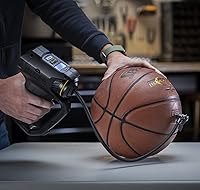 Vista 6 de Hyperion Inflador de neumáticos portátil Lift-Assist 100 PSI para neumáticos de vehículos, neumáticos de bicicleta, juguetes e inflables