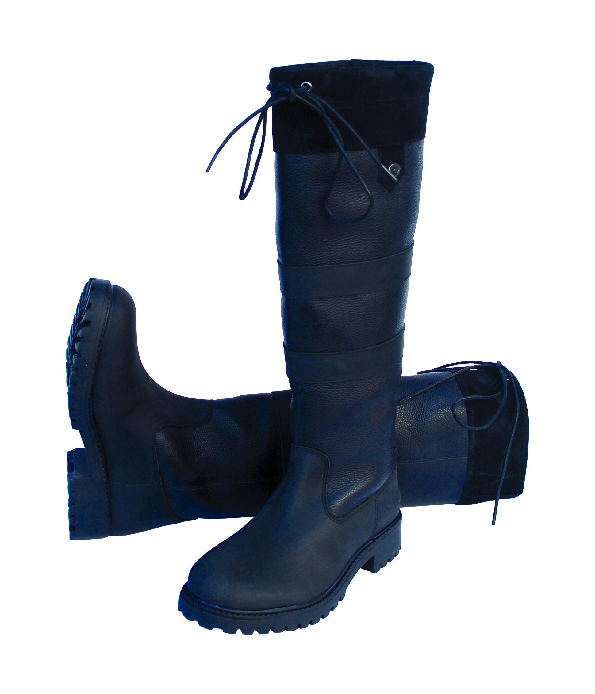 Rhinegold Unisex Boot-6.5 (40)-Black Elite Brooklyn Boot 6 5 40 Black, Black, Size 6.5 EU40 UK