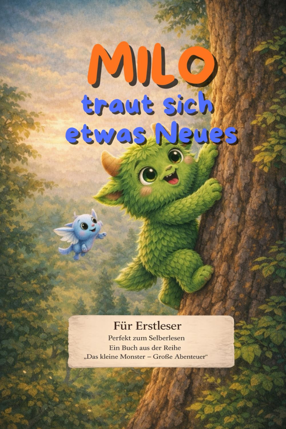 Milo traut sich etwas Neues.: Ein ruhiges Erstlesebuch über Selbstvertrauen und Mut ab 7 Jahren. (Das kleine Monster – Große Abenteuer (Erstlesebuch-Reihe))