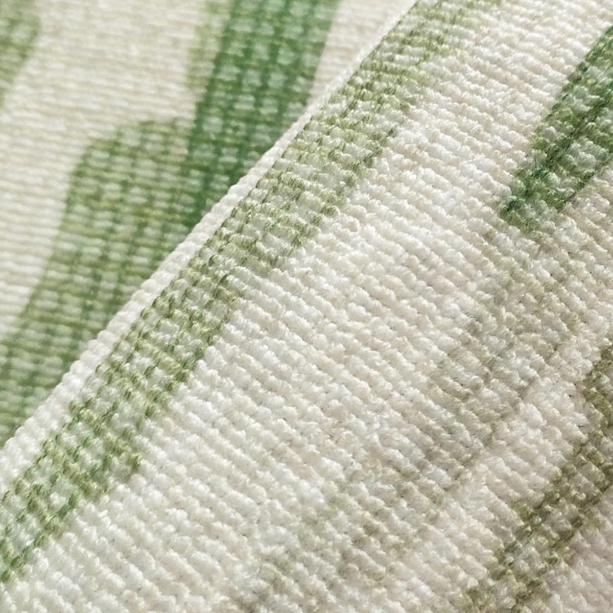 Tappeto a passatoia per corridoio, antiscivolo, 50 x 650 cm, modello Abstract lungo, lavabile, verde scuro al metro, corridoio
