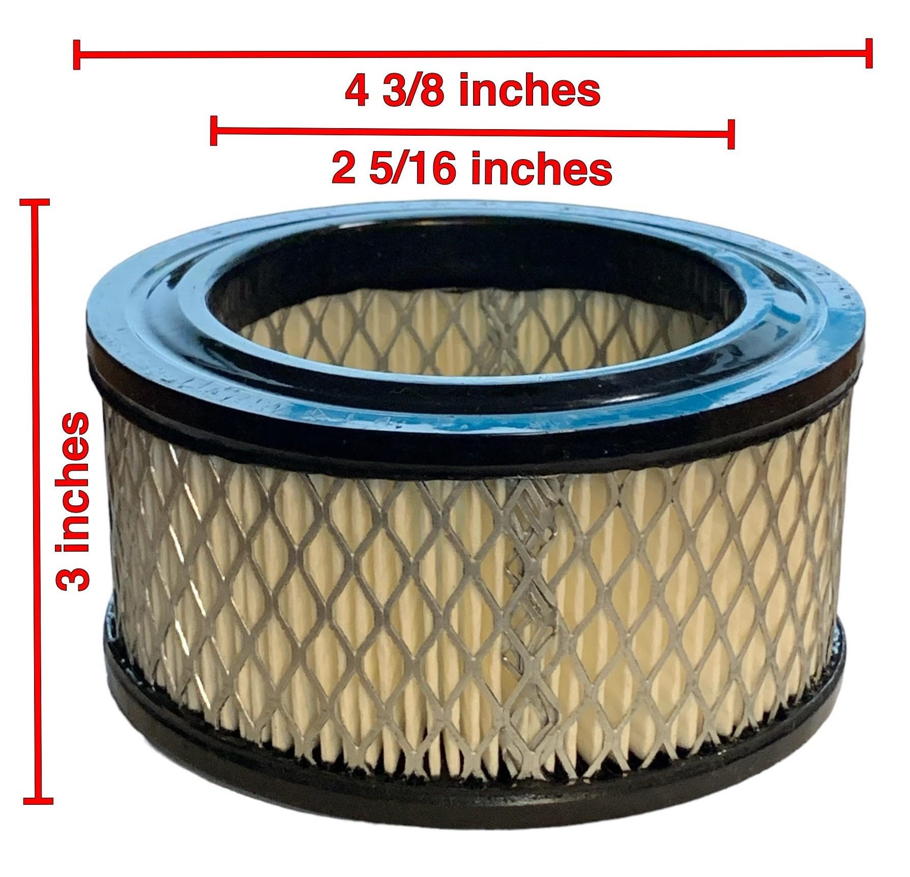 High Pleat Count Air Filter Compatible with Ingersoll Rand 32170979 — Amazon image 2
