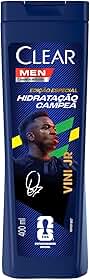 Clear Men Shampoo Anticaspa Vini Jr. Hidratação Campeã 400ml