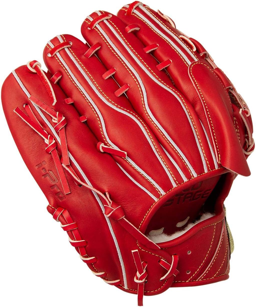 Asics 3121A653 GOLDSTAGE i-Pro Baseball Gold Stage i-Pro LH (for Right Throwing) RH (for Left Throw) for Hard Grab Pitchers, Size 8