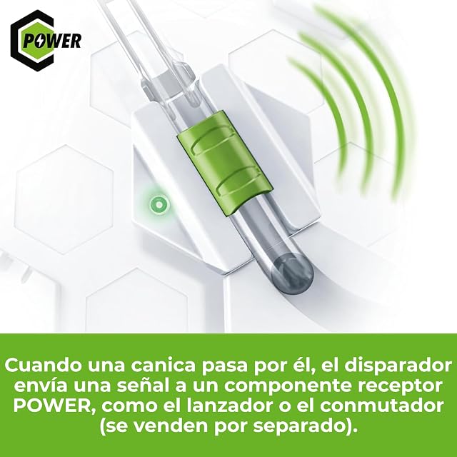 Foto 2 de 7 de Ravensburger - GraviTrax Power Starter Set, Pista canicas 112 pz, 8+ años