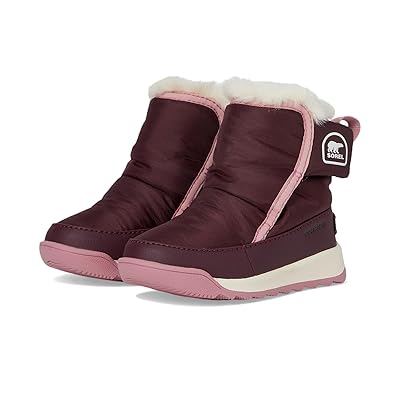 SOREL Kids Whitney II Plus Bootie WP (Big Kid) Kids Shoes Epic Plum/Dazed Mauve