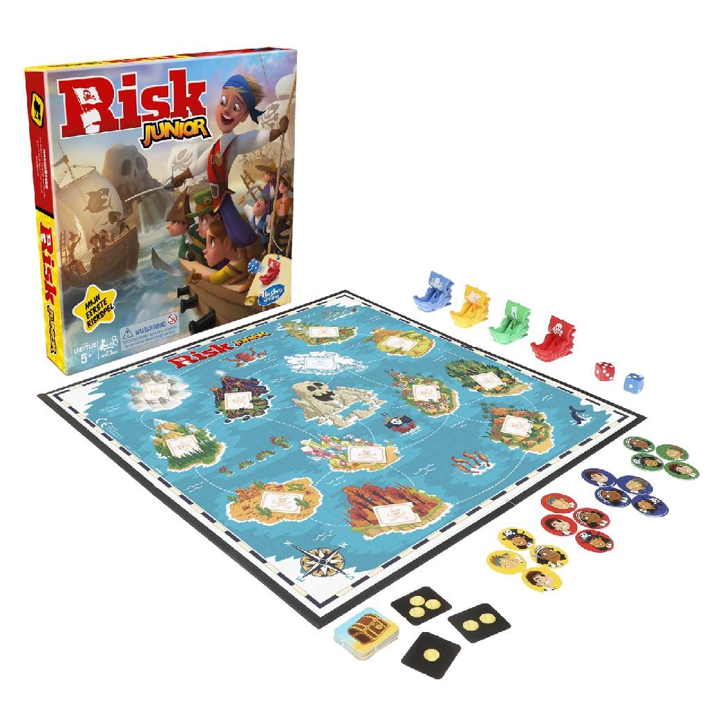Risk Junior, introduzione per bambini al gioco classico, a partire dai 5 anni (versione olandese)