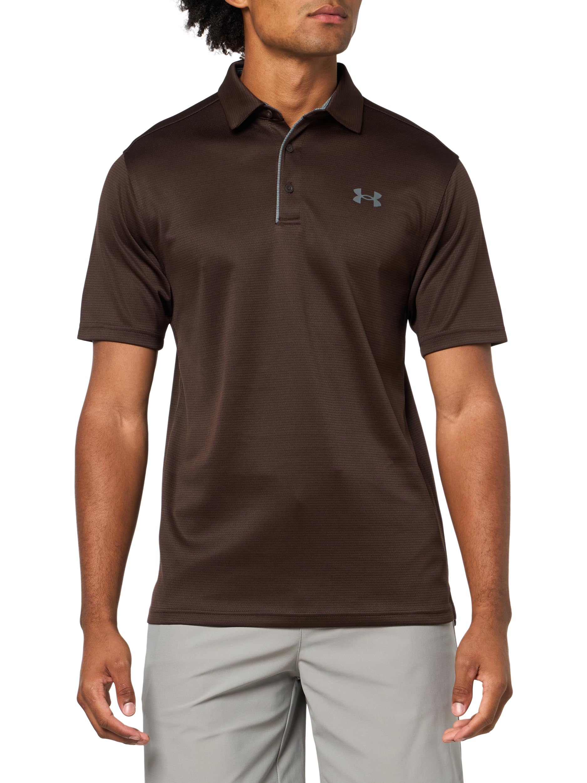 Under Armour mens Ua Tech 2.0 Ss T-shirt (246) Kona Brown / / Pitch Gray XS