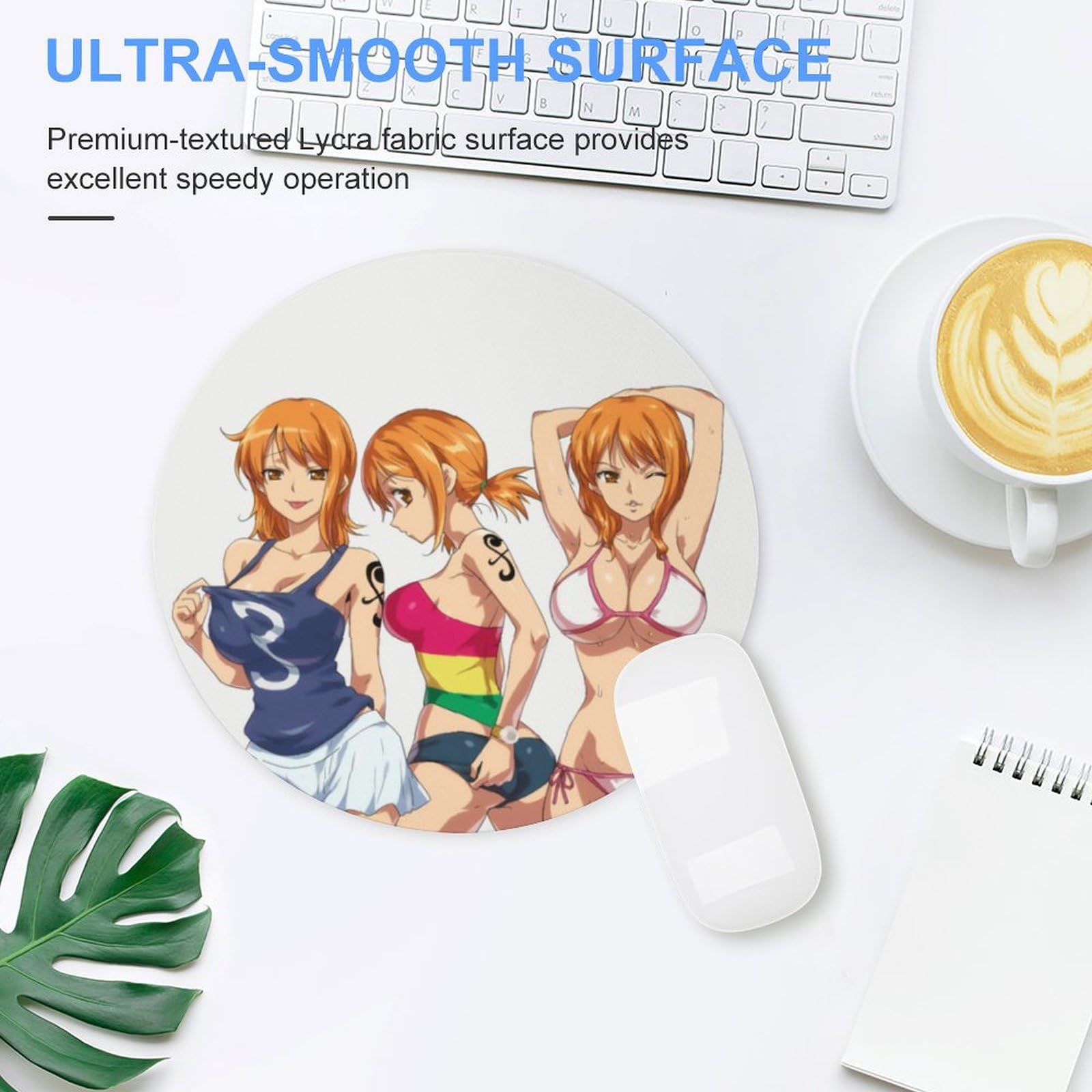 Amazon.co.jp: マウスパッド 丸型 ワンピース ナミ ONE PIECE