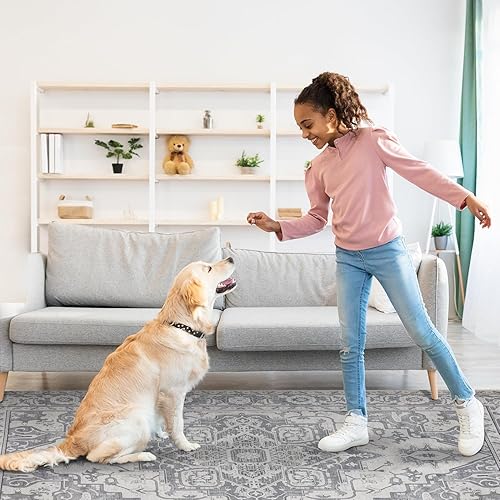 Miniatura 9 de MaxRugrs Alfombra de cocina para pasillos de 2 x 6 pies, sin arrugas, lavable a máquina, resistente a las manchas, antideslizante, tapete con parte