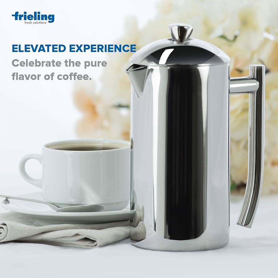 Amazon | Frieling USA Double Wall Stainless Steel French Press