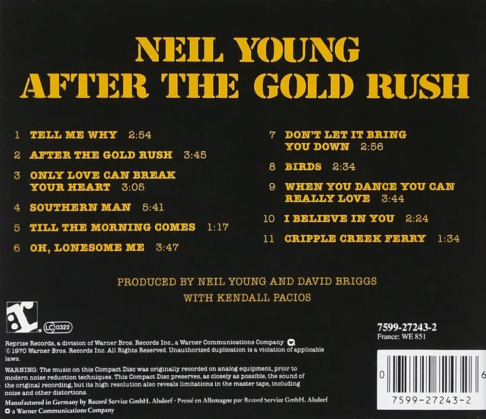 YOUNG,NEIL - After The Gold Rush - Amazon.com Music