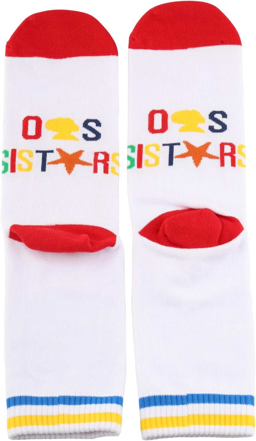 PXTIDY 2 Pairs Sorority Socks Sisterhood Gift Sorority Sister Socks For Women - Image 4