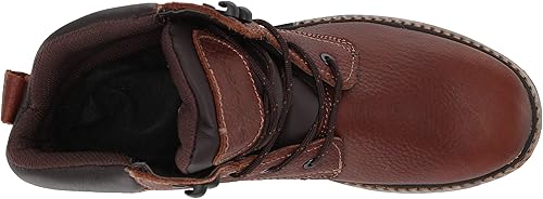 Miniatura 5 de Adtec - Botas de trabajo para hombre de 6.0in, piel aceitada, resistente al aceite, color marrón