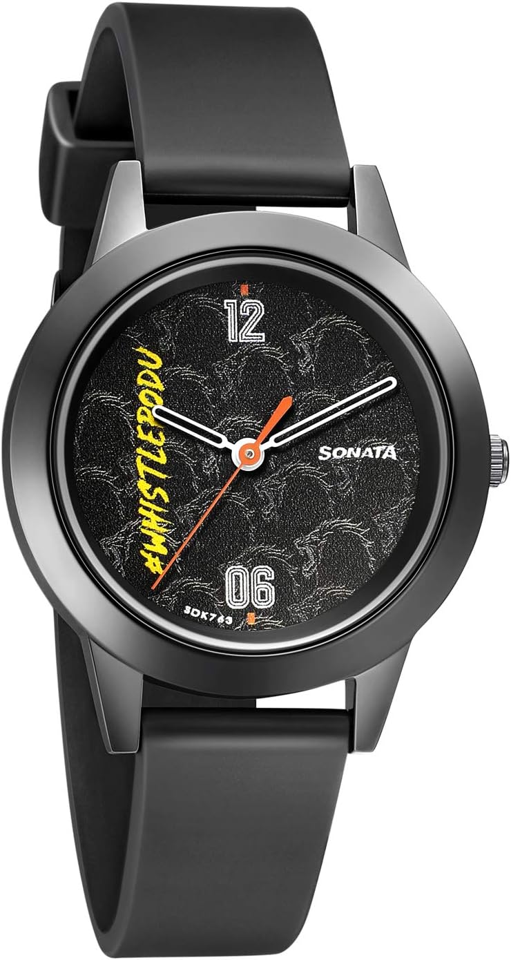 SonataCSK 2020 Analog Black Dial Women's Watch-87019NP01
