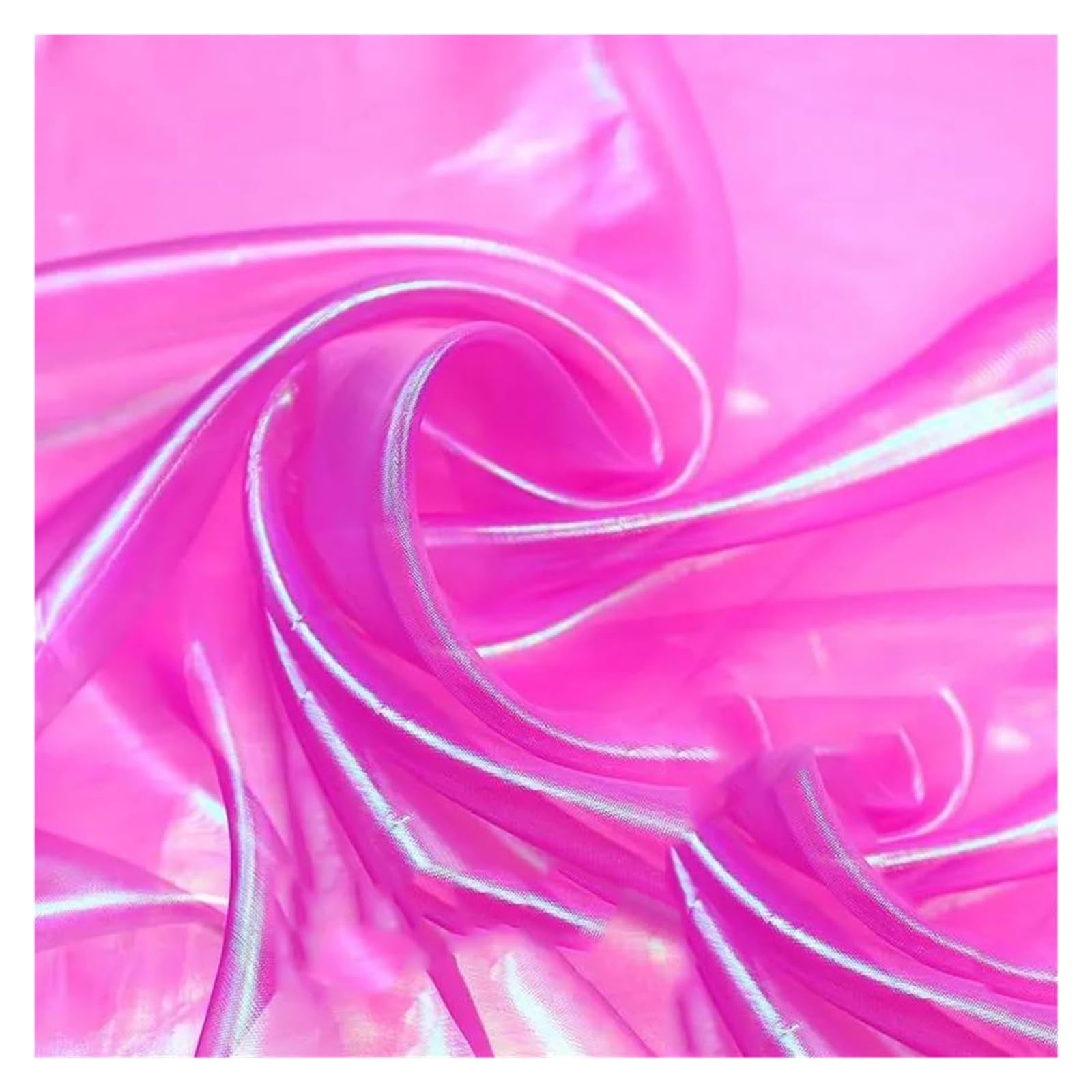 Organza Fabric， Organza Tulle Fabric Multicolor 100cmx150cm for Sewing Skirts & Costumes Decor Per Meter(Purple Red)