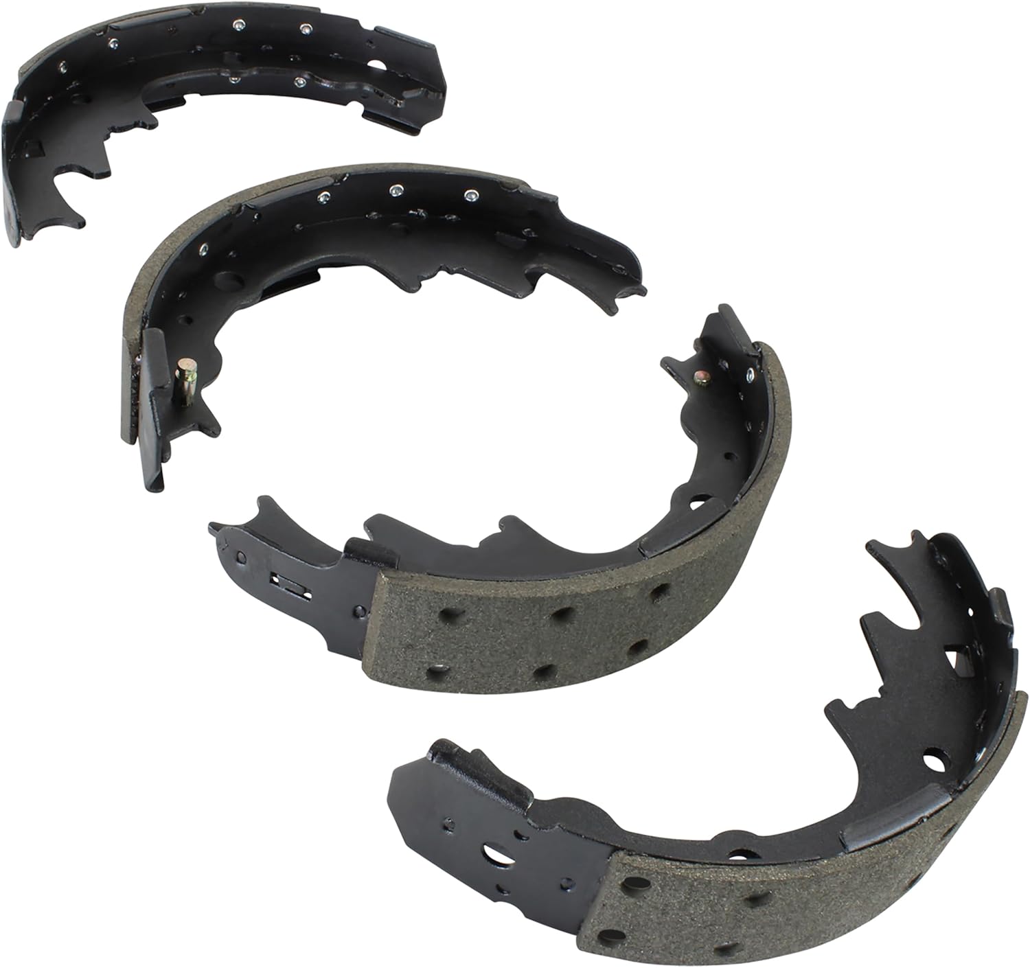 QUALITY-BUILT Rear Drum Brake Shoes, FRS704, Compatible with 1995-2010 Ford/Mazda (B2300,B2500,B3000,B4000,Ranger)