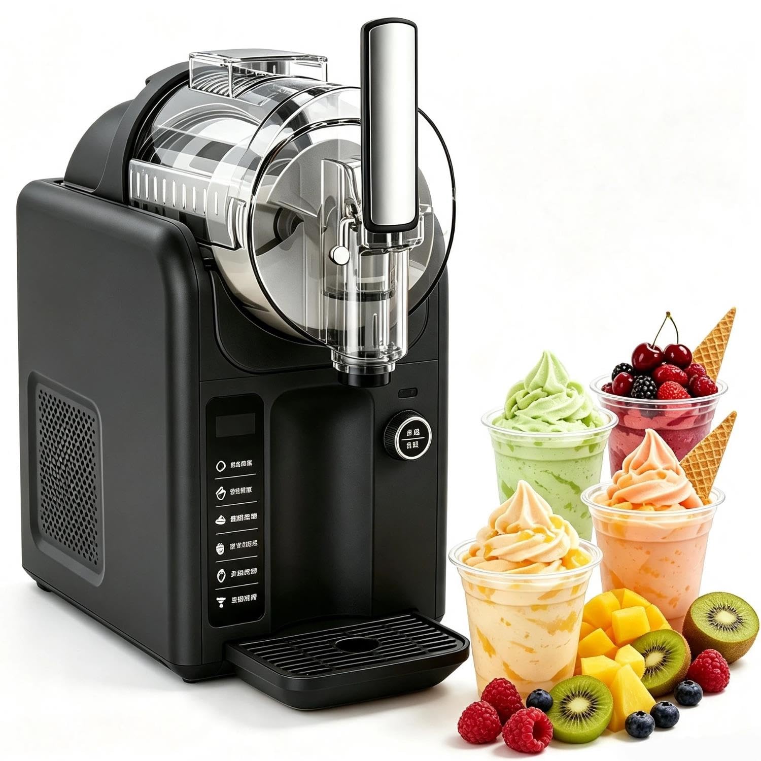 Máquina para granizados de helado suave Máquina para helado suave 5 en 1