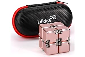 Pink Aluminum Infinity Cube