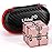 Lifidea New Version Aluminum Alloy Metal Infinity Cube Fidget Cube Handheld Fidget Toy Desk Toy with Cool Case Infinity Magic Cube Relieve Stress Anxiety ADD ADHD OCD for Kids and Adults (Pink)