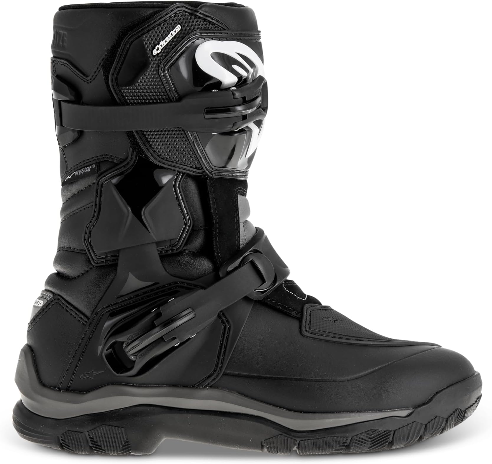 Alpinestars 3410-1737 Mens Belize Drystar Boot (Black, 8)
