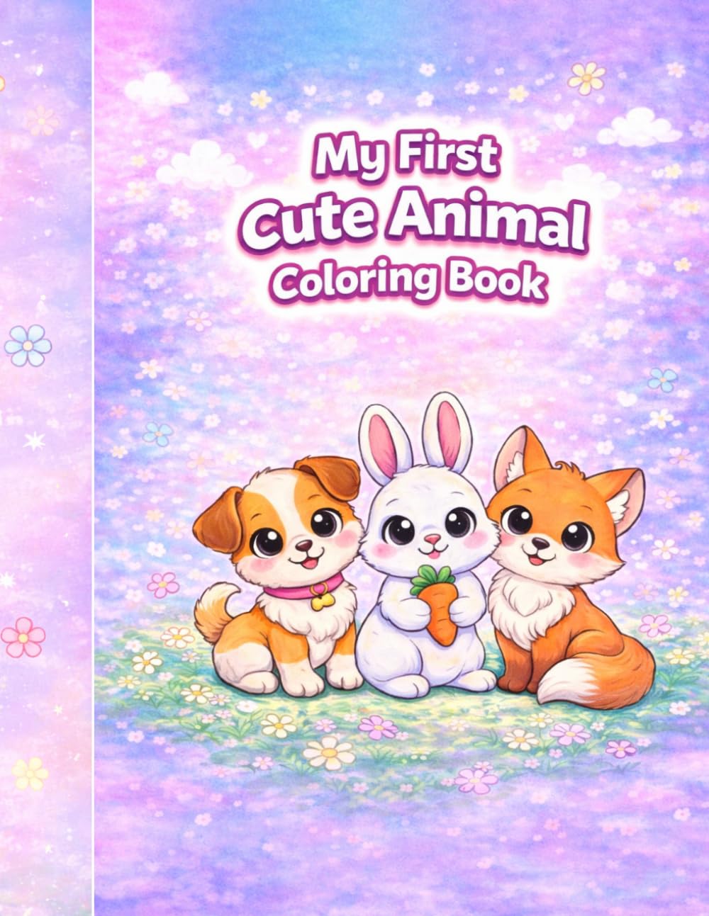 My First Cute Animal Coloring Book: For Toddlers Ages 2–4 | Big Simple & Adorable Animals
