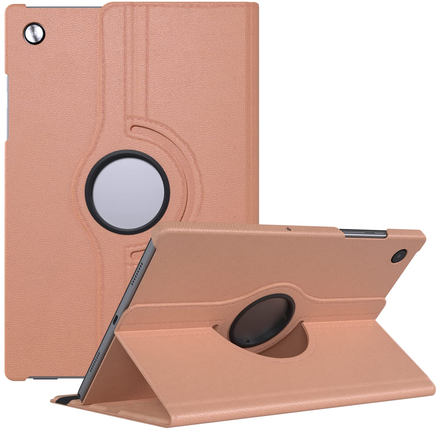SwooK Case for Galaxy Tab A8 10.5 inch 2022 Model (SM-X200/X205/X207) 360 Degree Rotating PU Leather Stand Cover (A8 10.5 Inch 2022, Rose Gold) (B09VTBCC85) Amazon Price History, Amazon Price Tracker