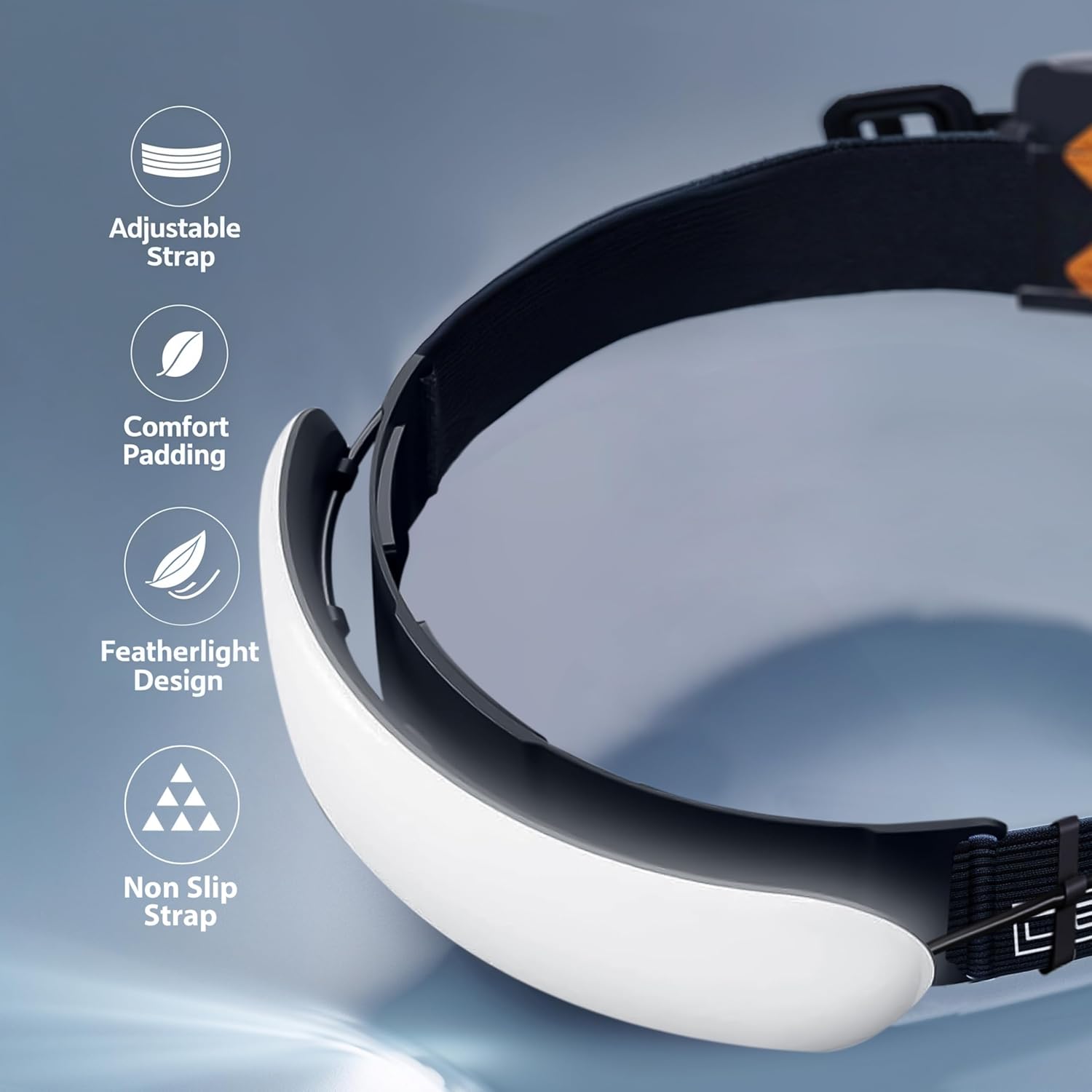 1500 Lumens Rechargeable LED Headlamp for Adults, 230° Wide Beam, Adjustable Light Bar, 5000mAh Battery, IPX6 Waterproof + Multitool – Camping, Hiking, Running, Hunting & Construction