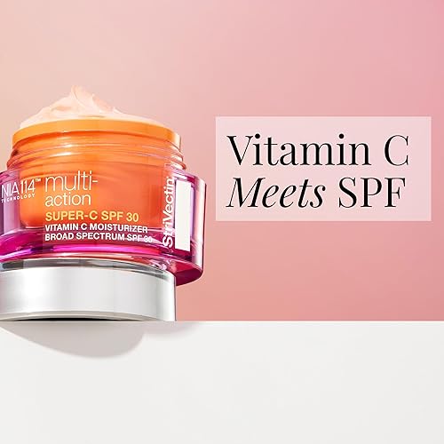 Miniatura 2 de StriVectin Multiacción Super-C SPF 30 Hidratante de vitamina C y protector solar diario para iluminar y suavizar líneas finas, 1.7 onzas líquidas