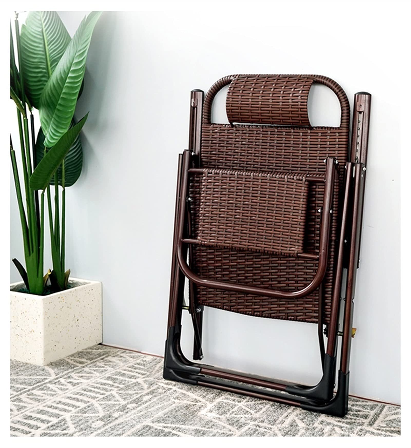SdneNest - Juego de 2 tumbonas para jardín, tumbonas reclinables, reclinables, de gravedad cero, para exteriores, de malla, 152 x 47 cm, color negro