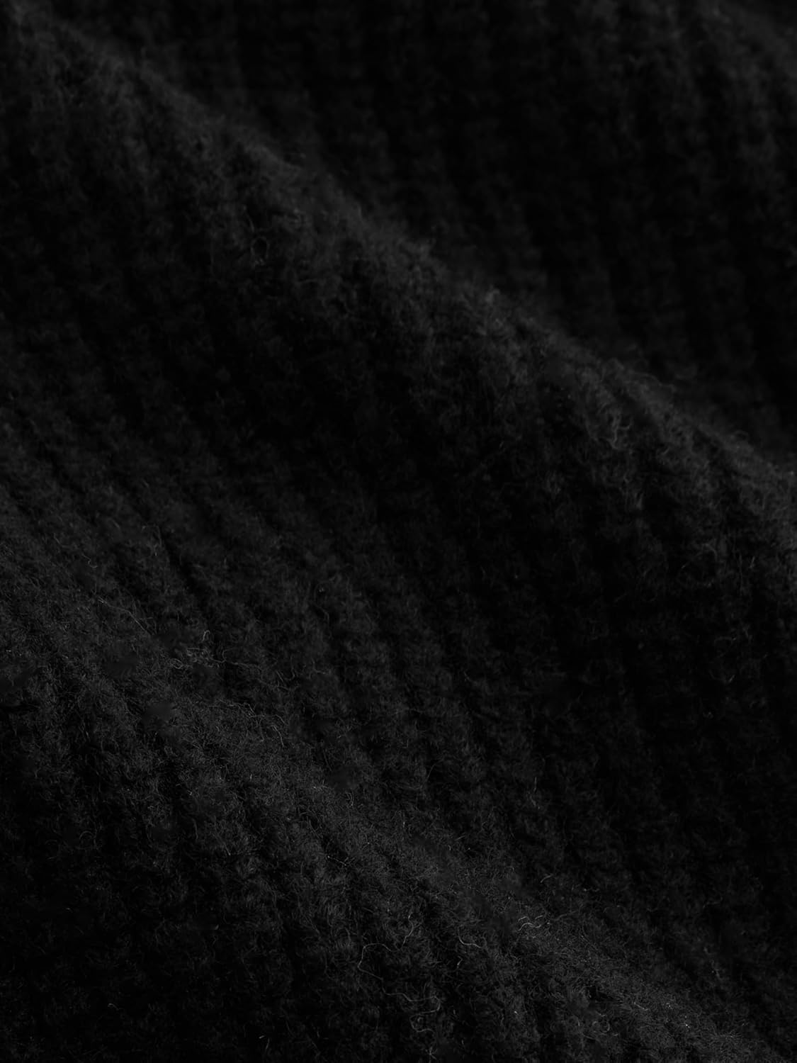 CIDER Cardigan Sweater for Women Round Neck Buckle Sweater Knitted Crop Top Long Sleeve Open Front Outerwear - Image 4