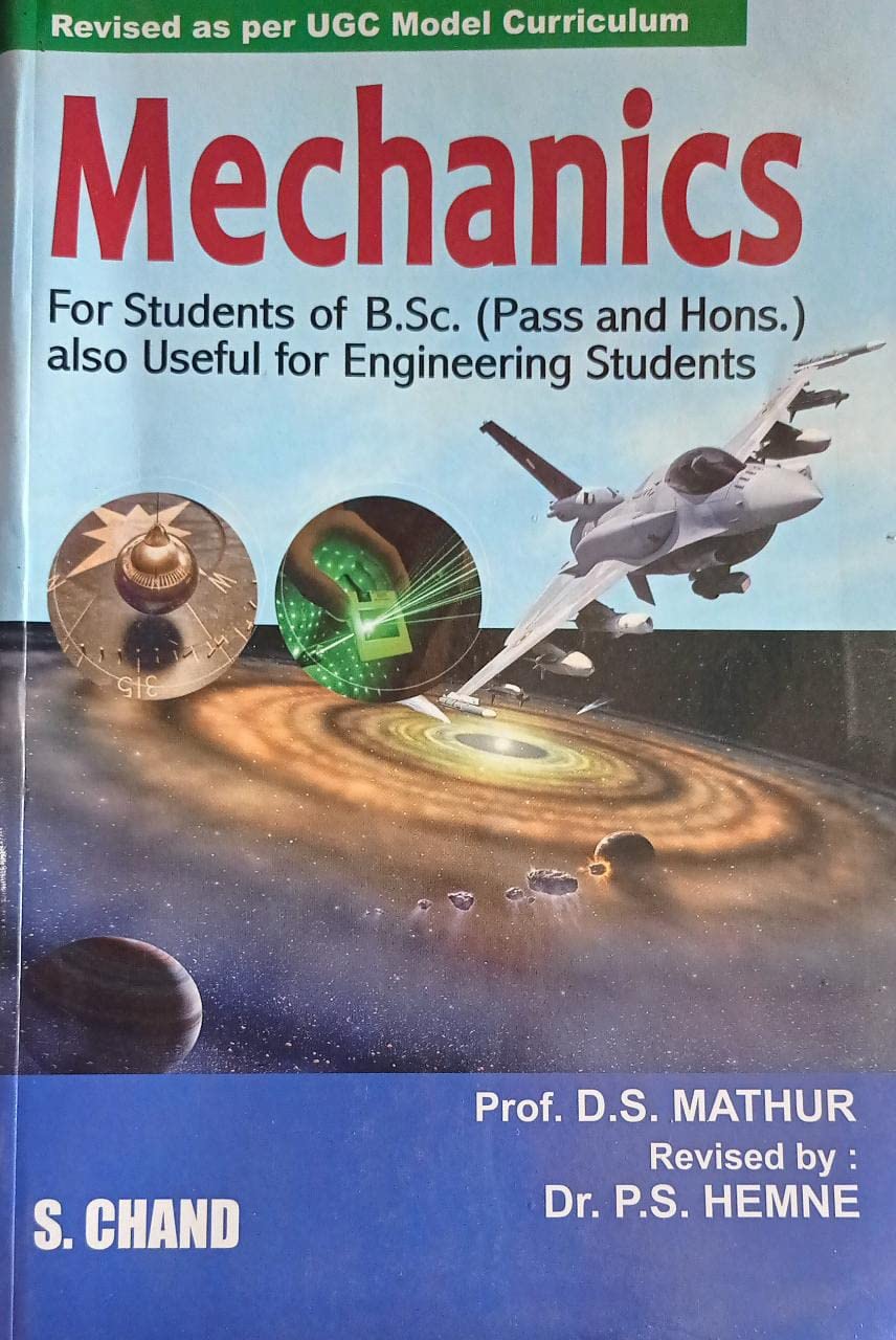 S Chand Mechanics By DS Mathur