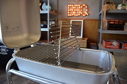 Miniatura 7 de PK Grills Rejilla de parrilla de acero inoxidable, accesorios y piezas de parrilla PK, se adapta a parrillas de barbacoa PK fabricadas 1997-2000,