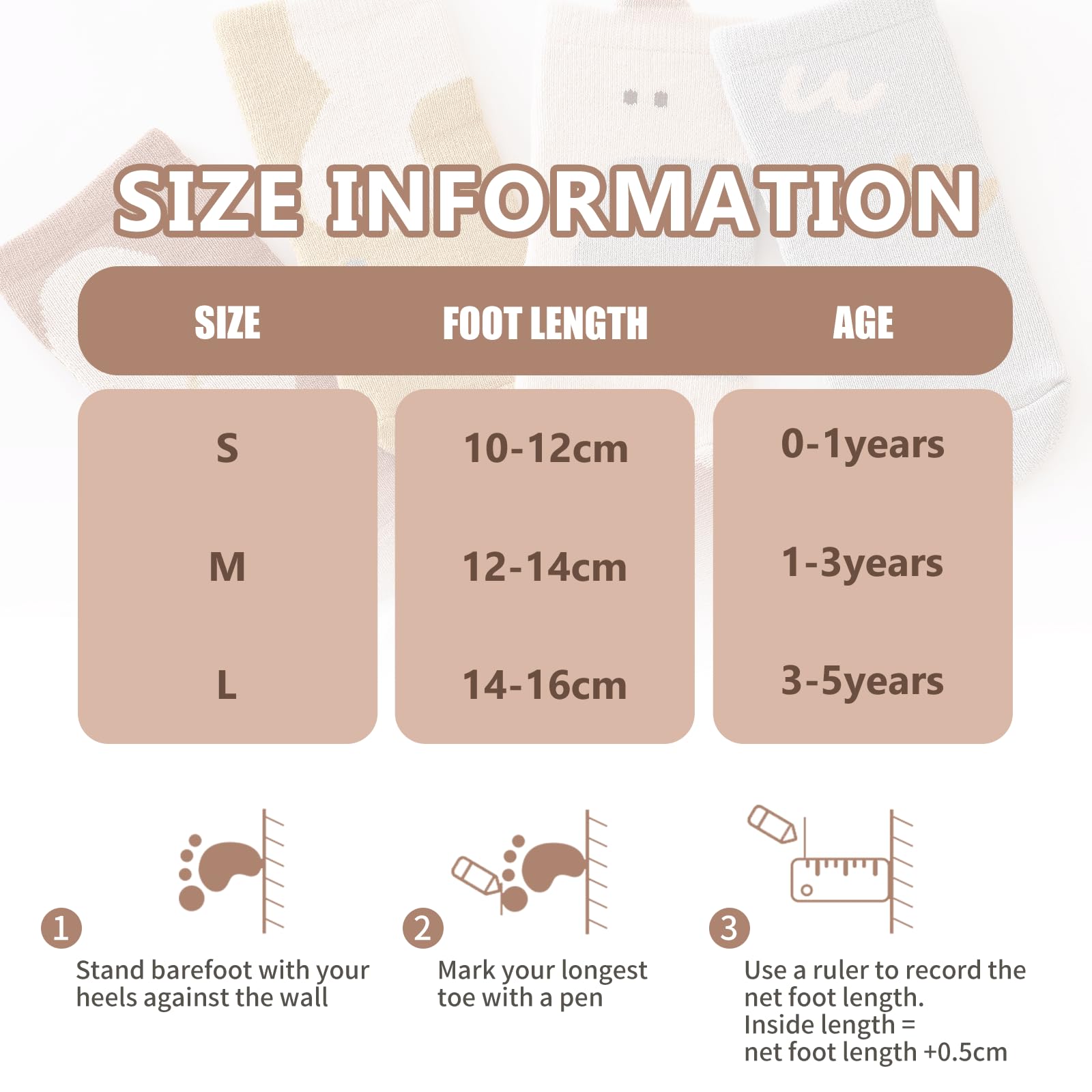 outfit spring Calzini Antiscivolo Bambino Bambina Calze Antiscivolo in Cotone Motivi Animali Neonata Bambini Calzini Invernali 0-12 Mesi 1-5 Anni Compleanno Regalo