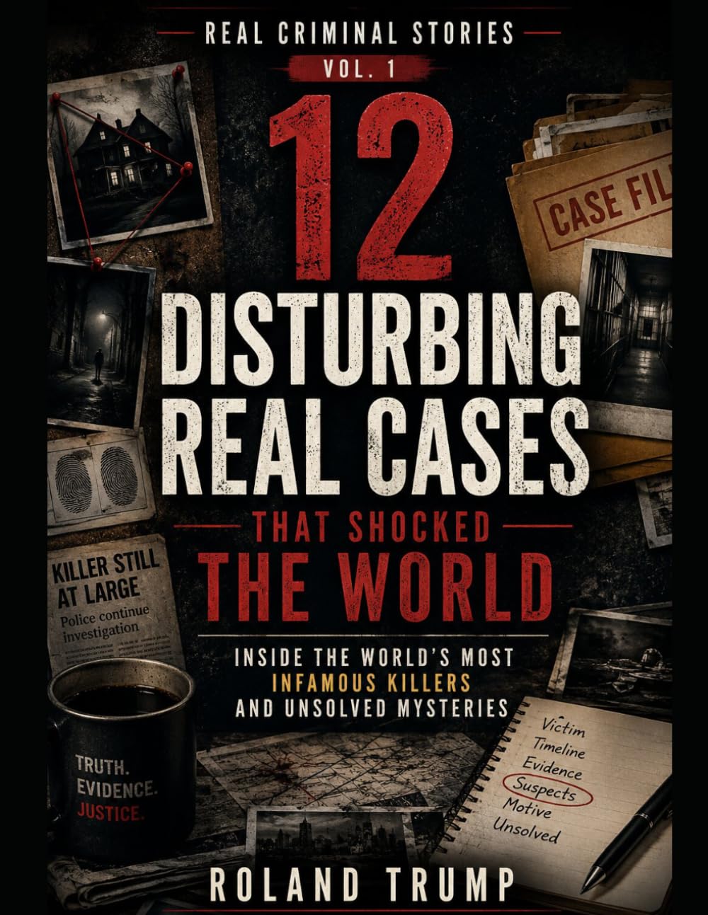 12 Disturbing Real Cases That Shocked the World: Inside the World’s Most Infamous Killers and Unsolved Mysteries (Real Criminal Stories)