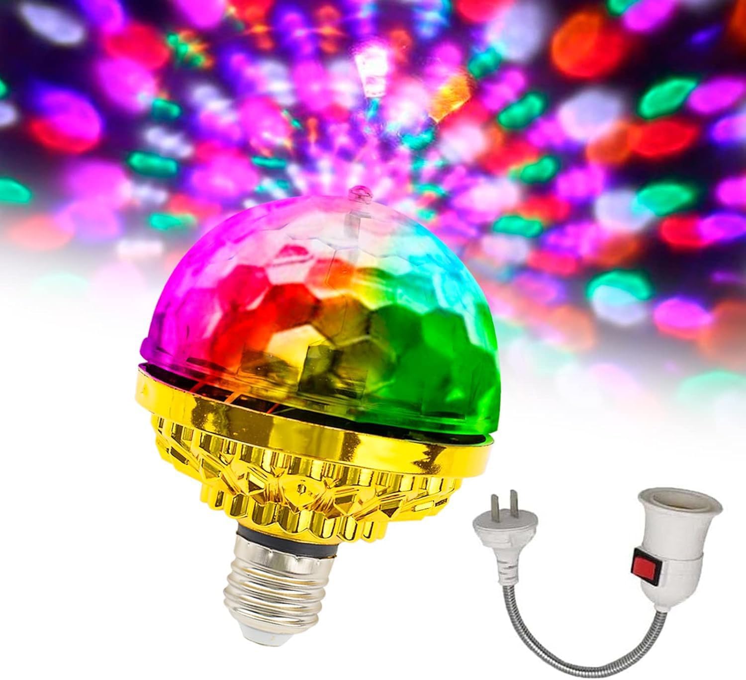 Disco Light, Colorful Rotating Magic Ball Lights, Small LED Disco Light