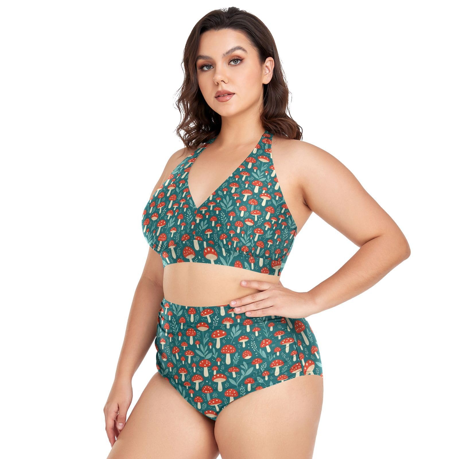 FRODOTGV Stroje kąpielowe damskie plus size L-4XL