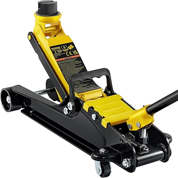 Cric De Sol Réglable VEVOR – 19-36 Pouces, Capacité 8 Tonnes, Neuf