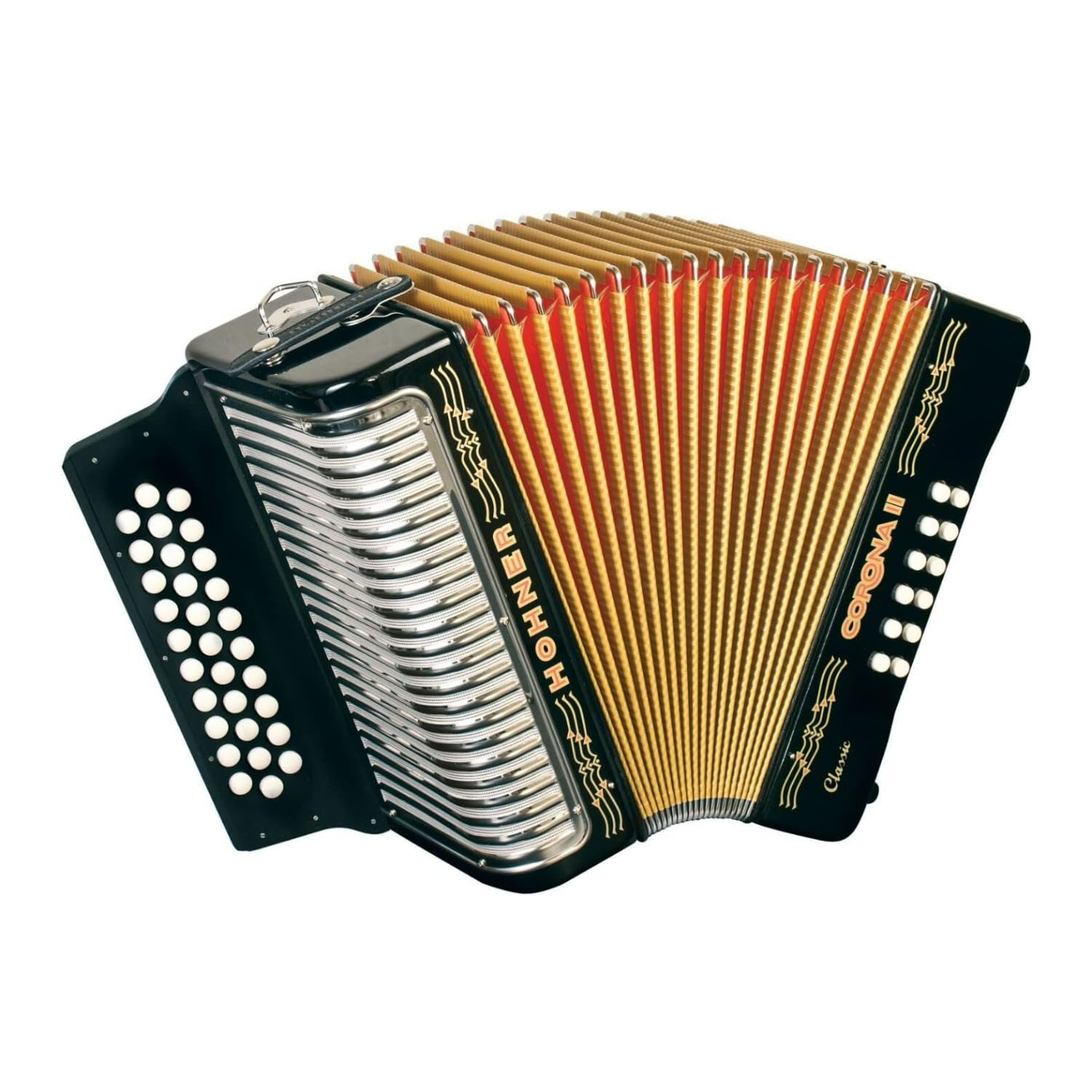 Amazon.com: Hohner 3523FB Corona II Classic Accordion (FBEb Keys