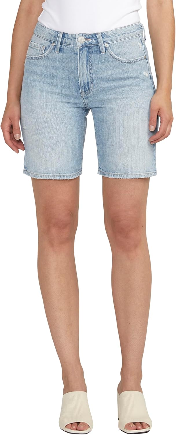 Jag Jeans Women's Cassie Mid Rise Shorts